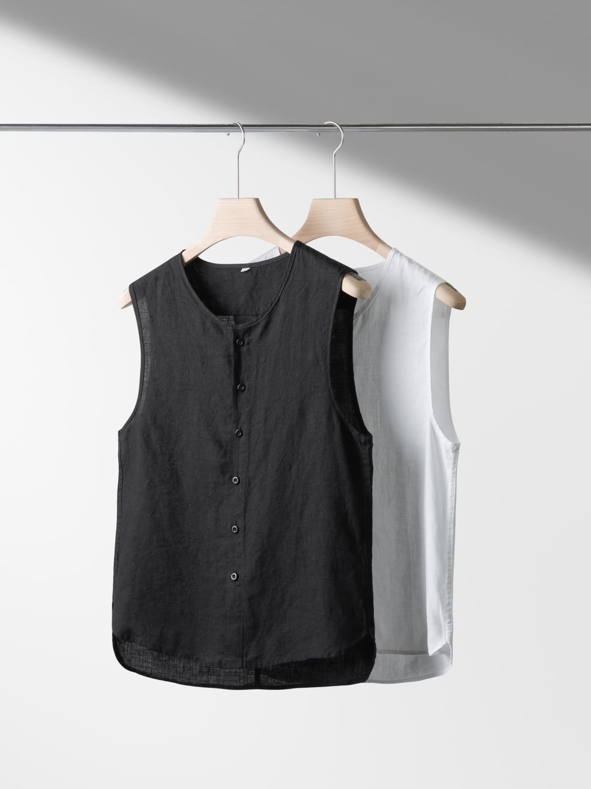 Men's Linen Tank top / Vest [LINENESE]