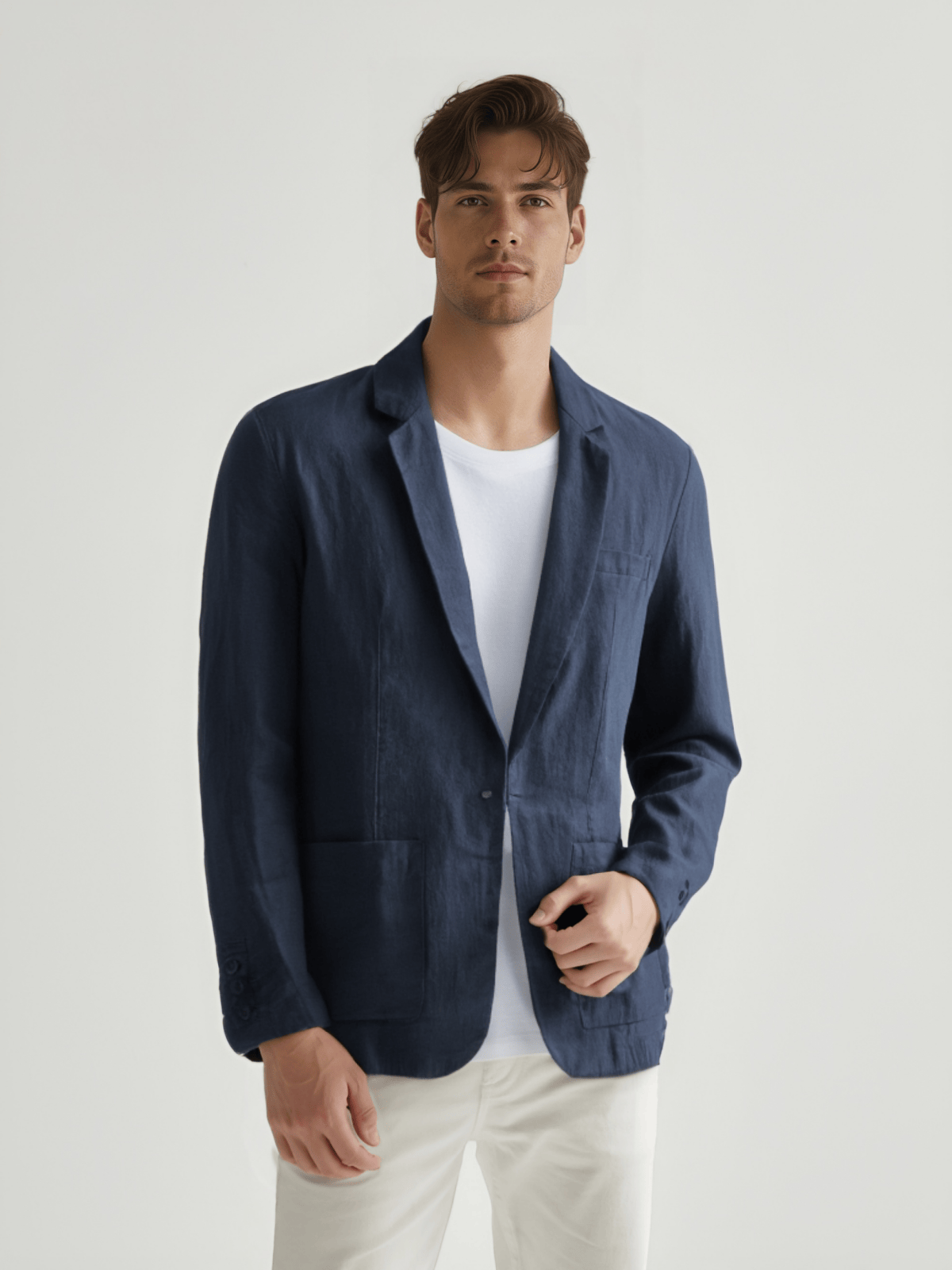 Men's Casual Linen Blazer [LINENESE-001]