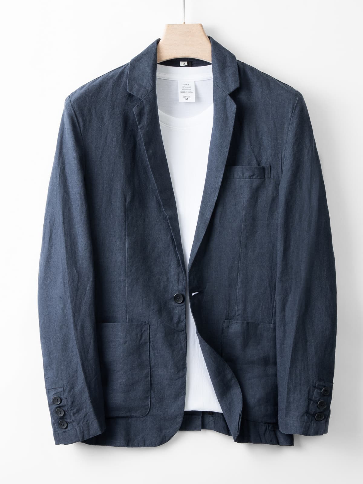 Men's Casual Linen Blazer [LINENESE-001]