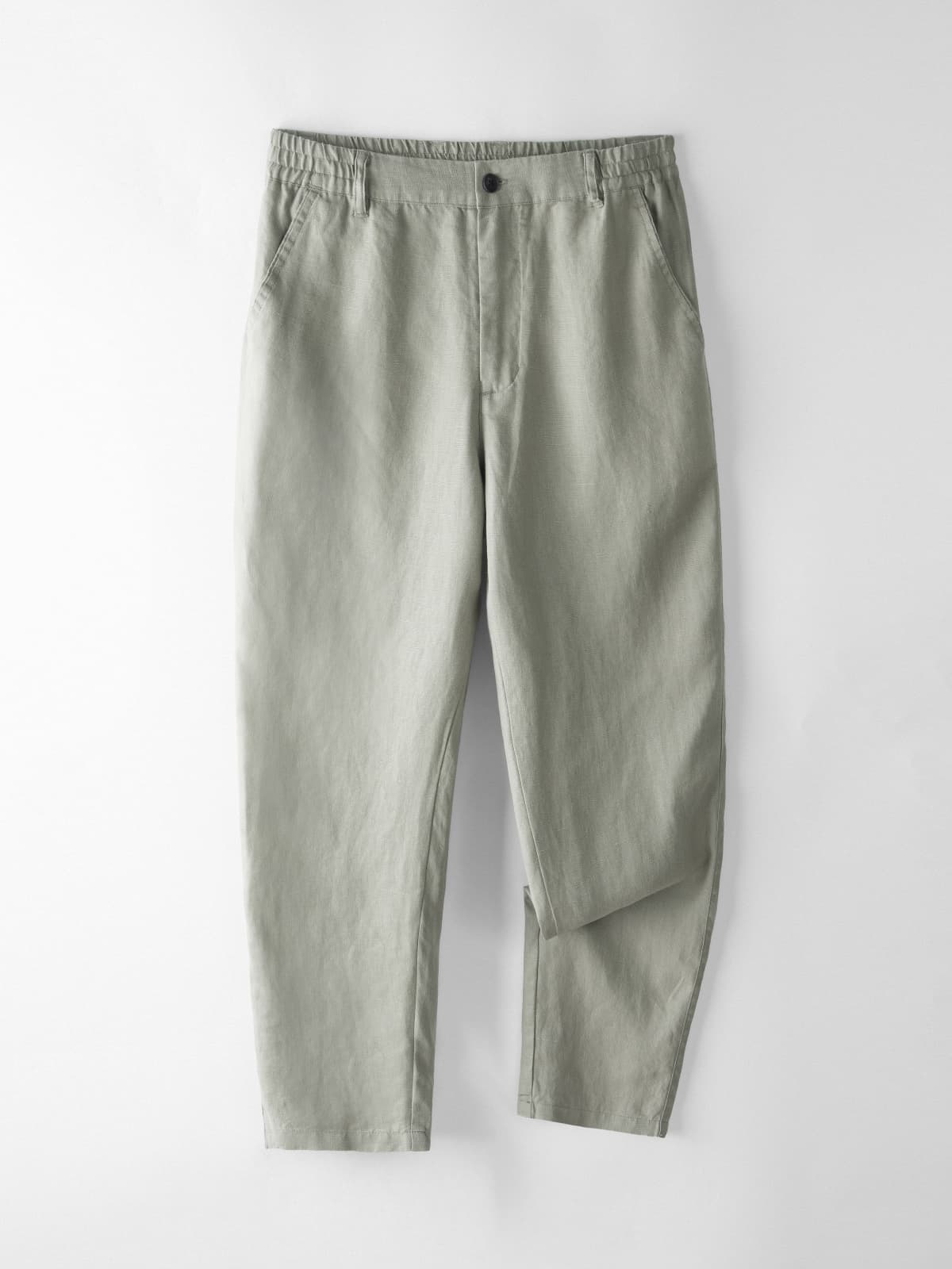 Men's Casual Ankle-Length Linen Pants [LINENESE-003]5