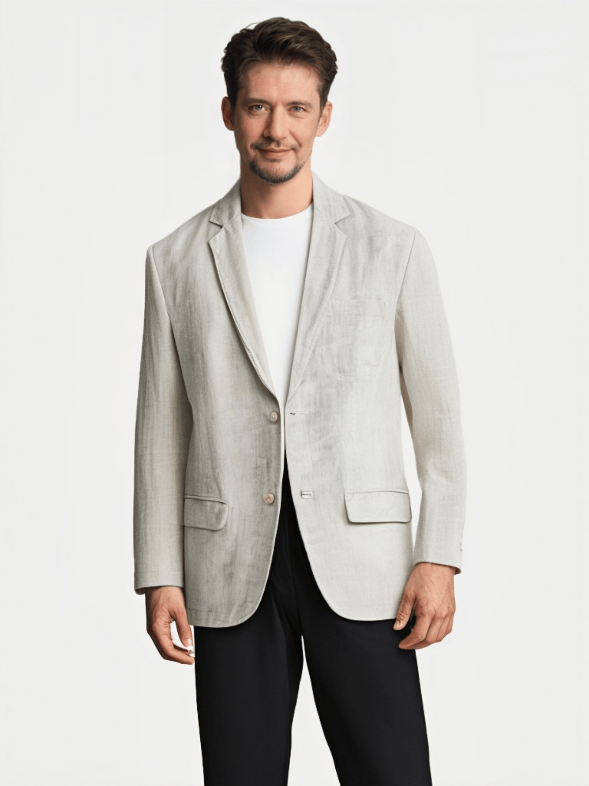 Simple Men's Linen Blazer [LINENESE-002]