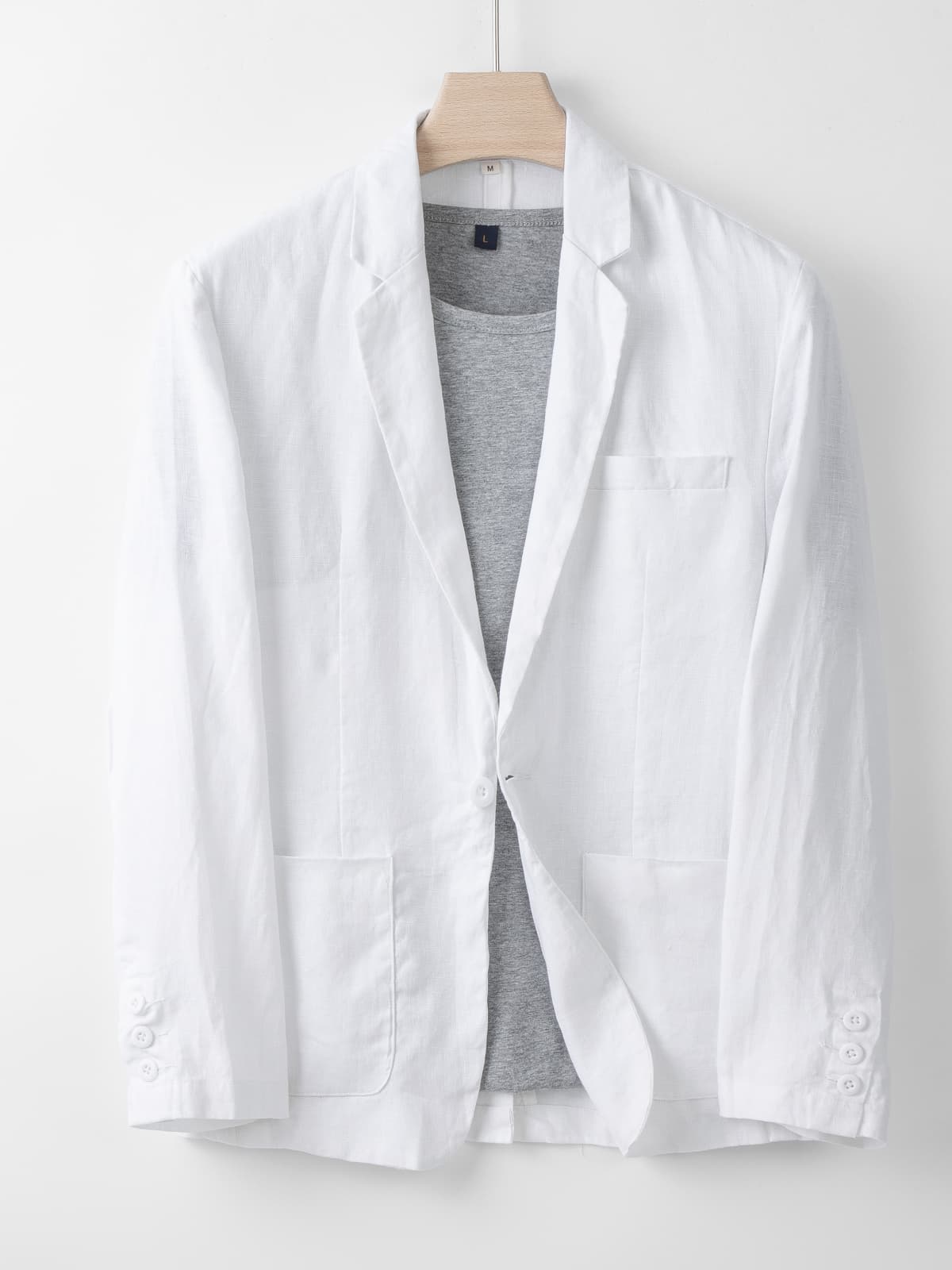 Men's Casual Linen Blazer [LINENESE-001]