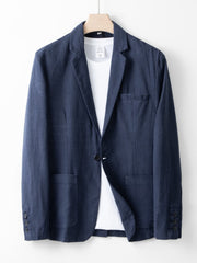 Men's Thickened Casual Linen Blazer [LINENESE-005]