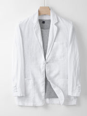 Versatile Men's Linen Blazer [LINENESE-004]