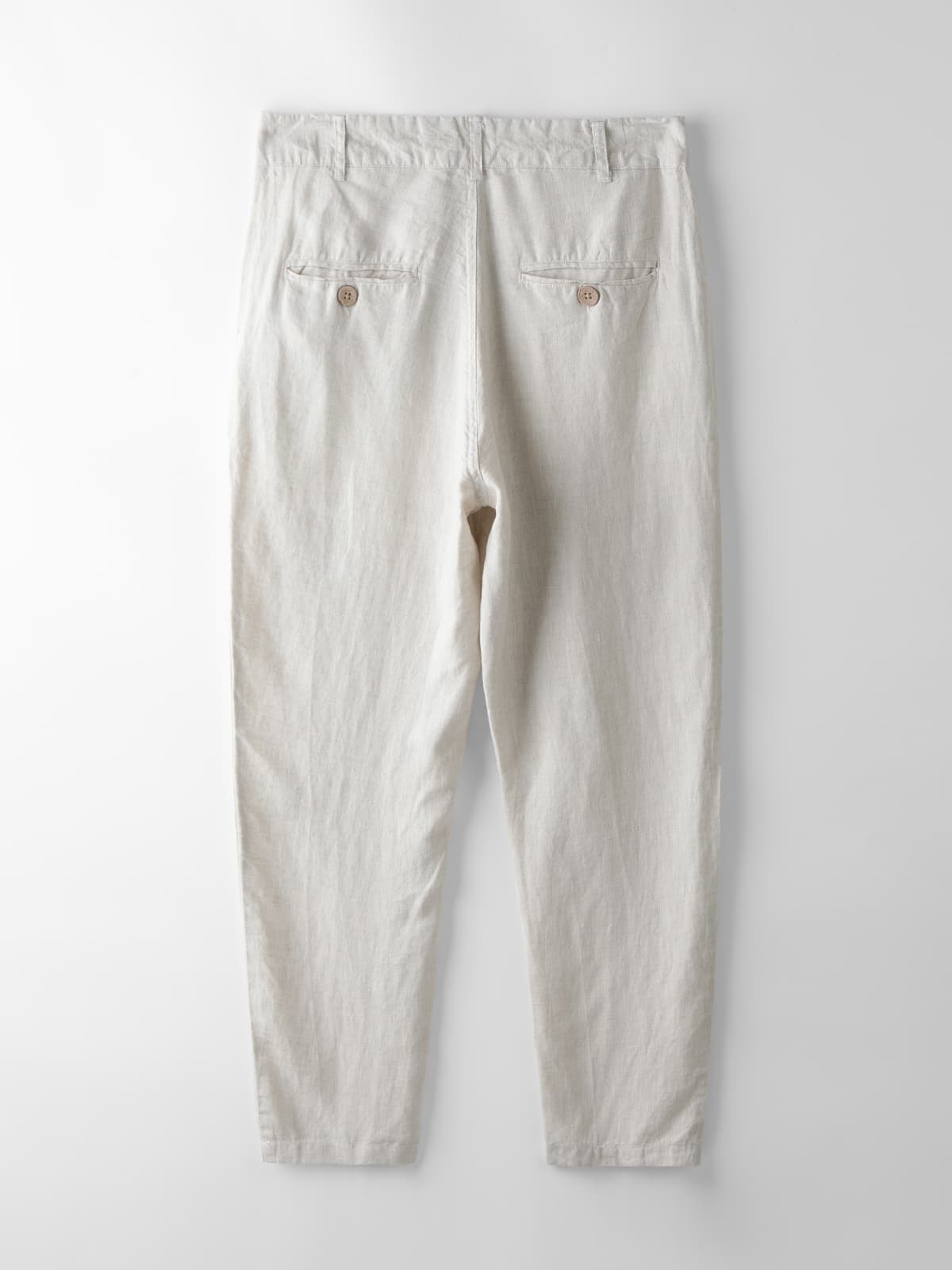 Men's Breathable Ankle-Length Linen Pants [LINENESE-006]