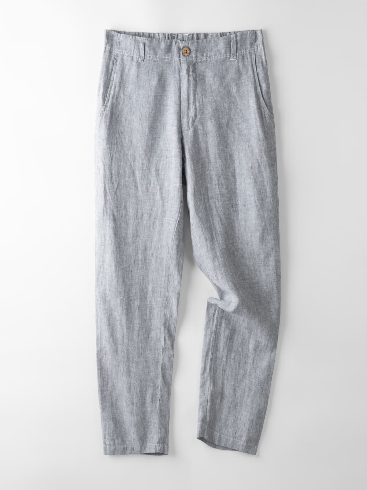 Breathable Men's Linen Pants [LINENESE-001] 14