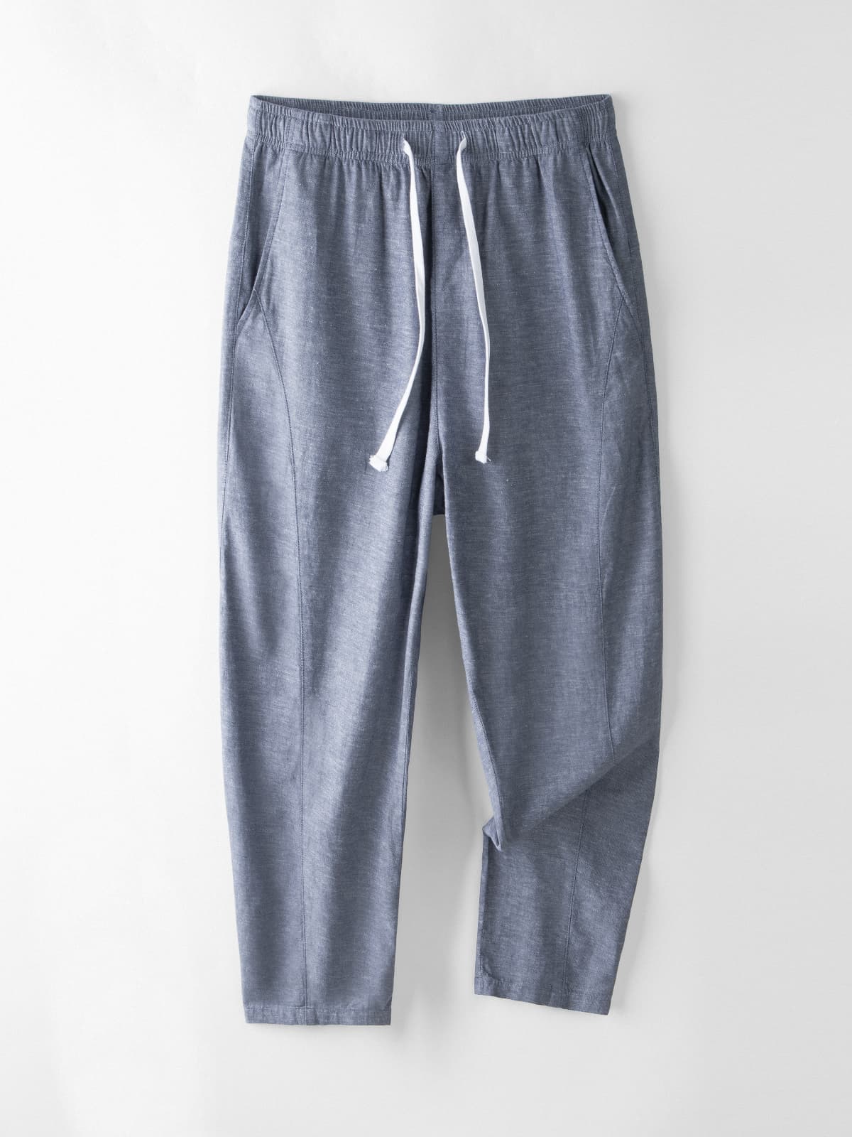 Men's Versatile Ankle-Length Linen Pants [LINENESE-004]