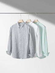 Breathable Men's Linen Shirt [LINENESE-007]12