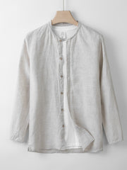 Simple Men's Linen Shirt [LINENESE-003]