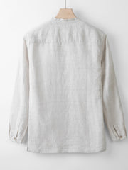 Simple Men's Linen Shirt [LINENESE-003]