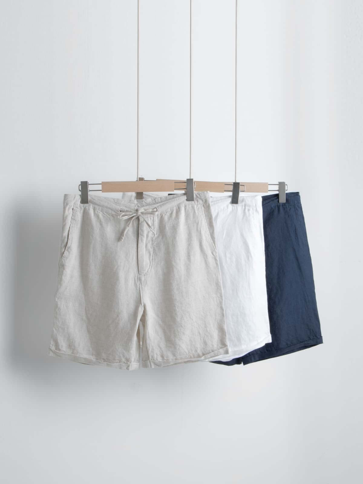 Men's Casual Linen Shorts [LINENESE-001]