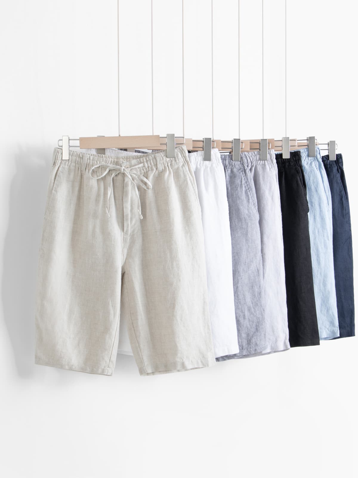 Men's Breathable Linen Shorts [LINENESE-002]