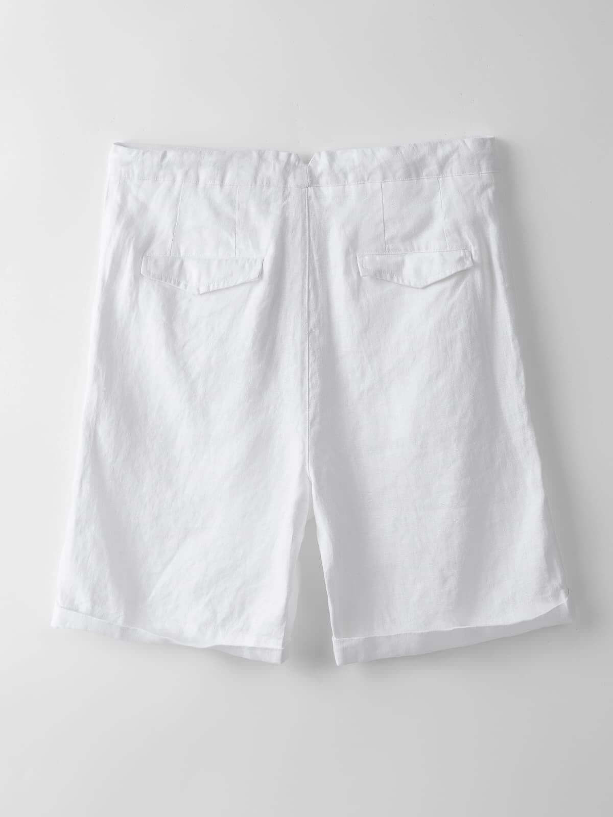 Men's Casual Linen Shorts [LINENESE-001]