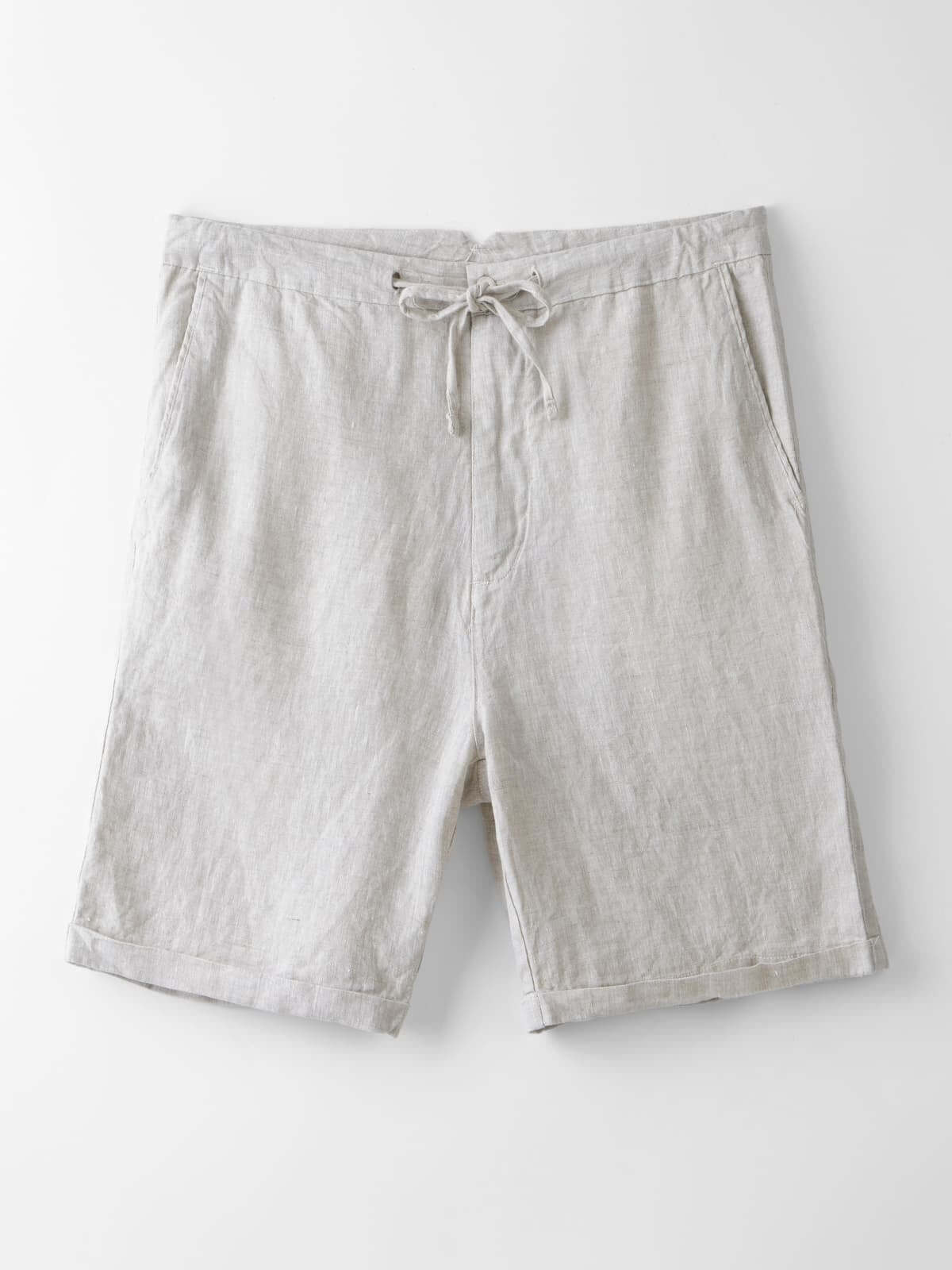 Men's Casual Linen Shorts [LINENESE-001]