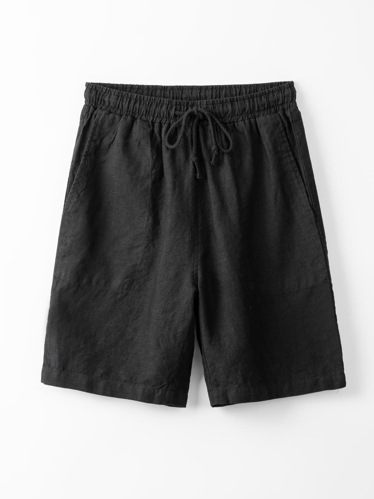 Men's Natural Linen Shorts [LINENESE-004]