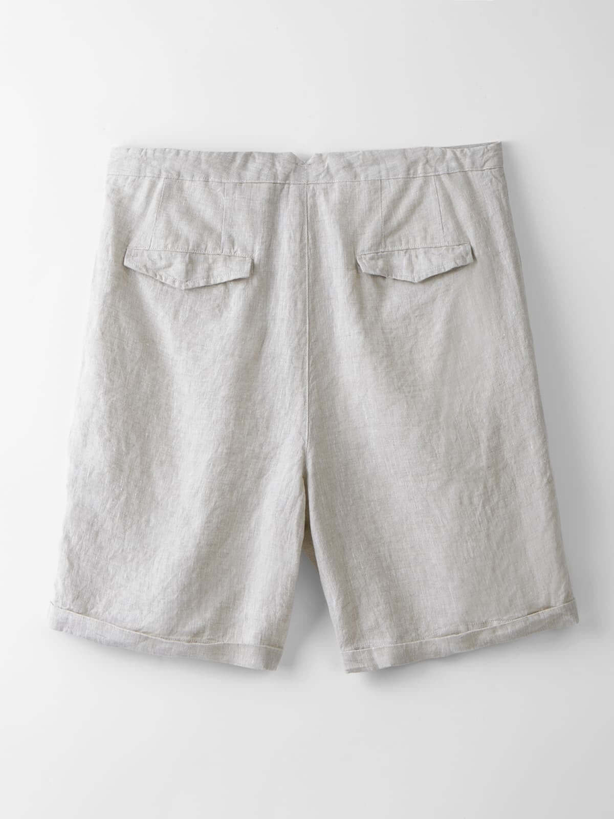 Men's Casual Linen Shorts [LINENESE-001]